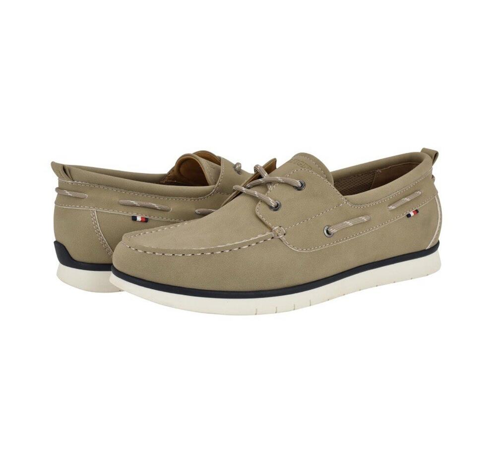 Tommy Hilfiger Sator Men's Boat Shoes Size 11.5M Loafer Faux Suede Casual NEW
